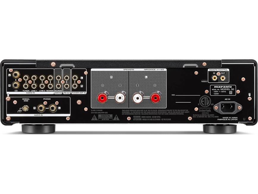 Marantz Model 30 (Black) Integrated amplifier with phono stage for