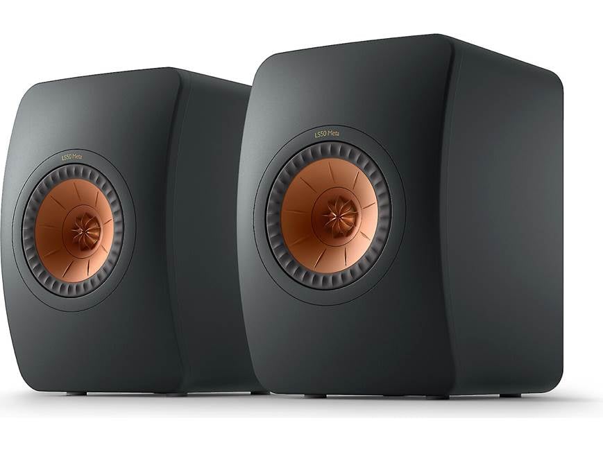 KEF LS50 Meta (Carbon Black) Bookshelf speakers (Carbon Black) at