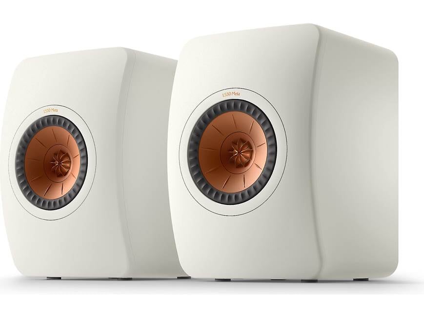 KEF LS50 Meta (Mineral White) Bookshelf speakers (Mineral White