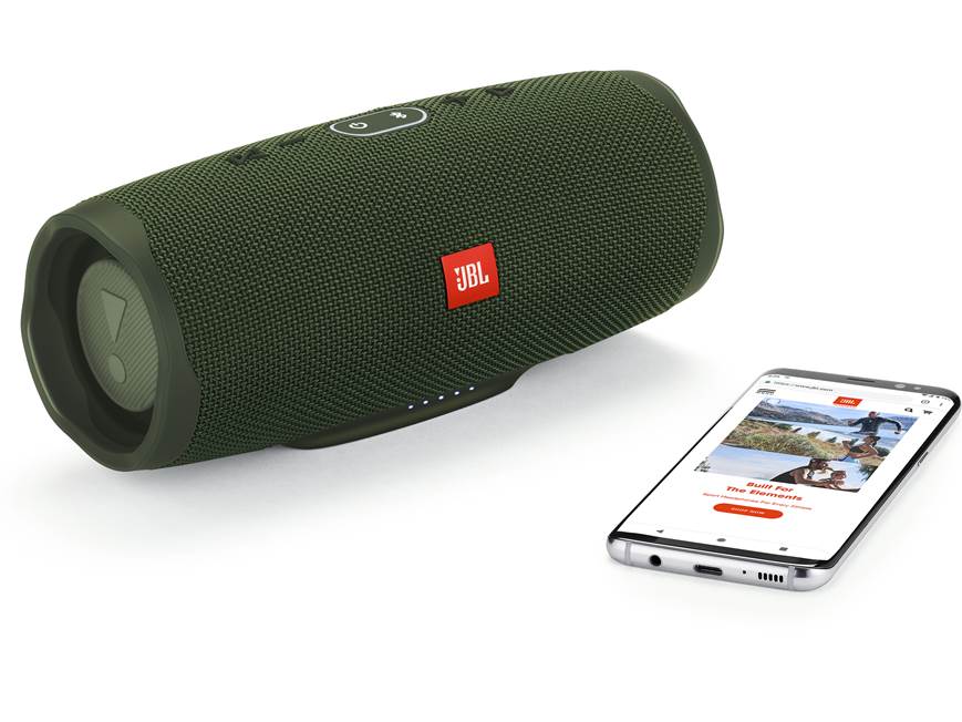JBL Charge 4 (Green) Waterproof portable Bluetooth® speaker (Green
