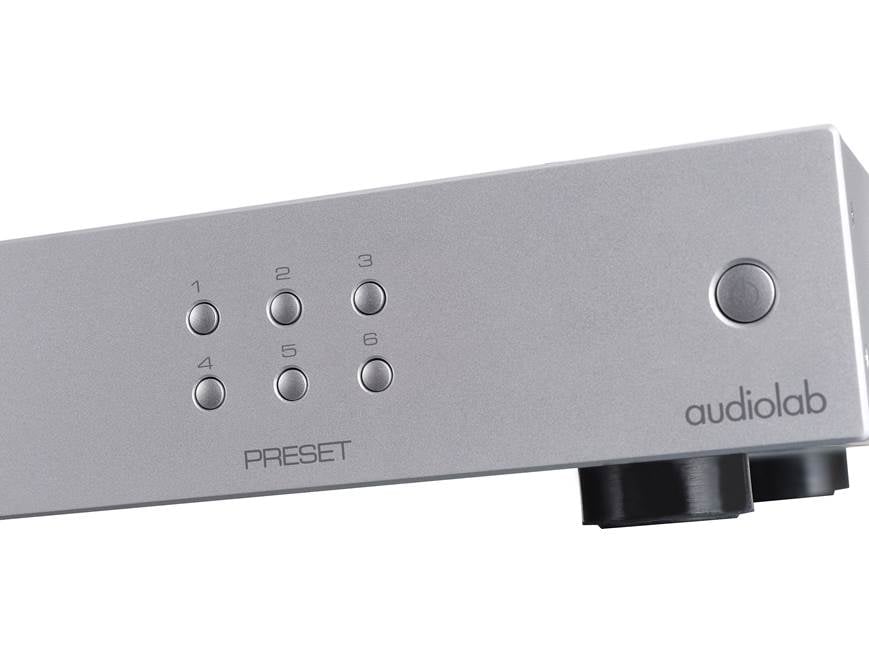 Audiolab 6000A Play Amplificatore Streamer – Wi-Fi, Bluetooth AptX, DLNA, 2 Anni Garanzia Italia, Colore Silver