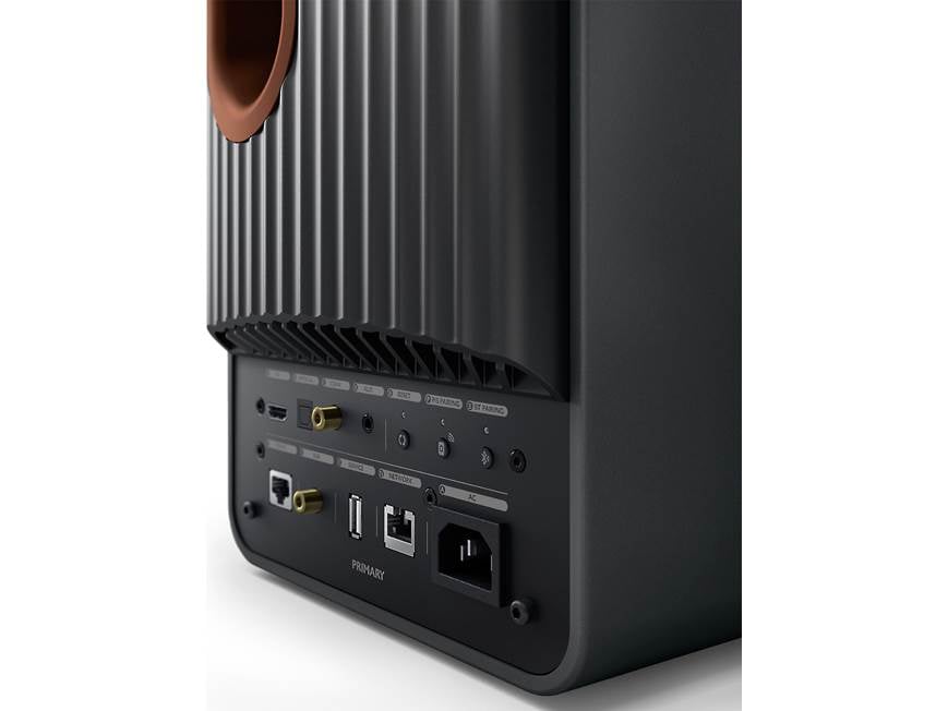 KEF LS50 Wireless II (Carbon Black) Powered stereo speakers with