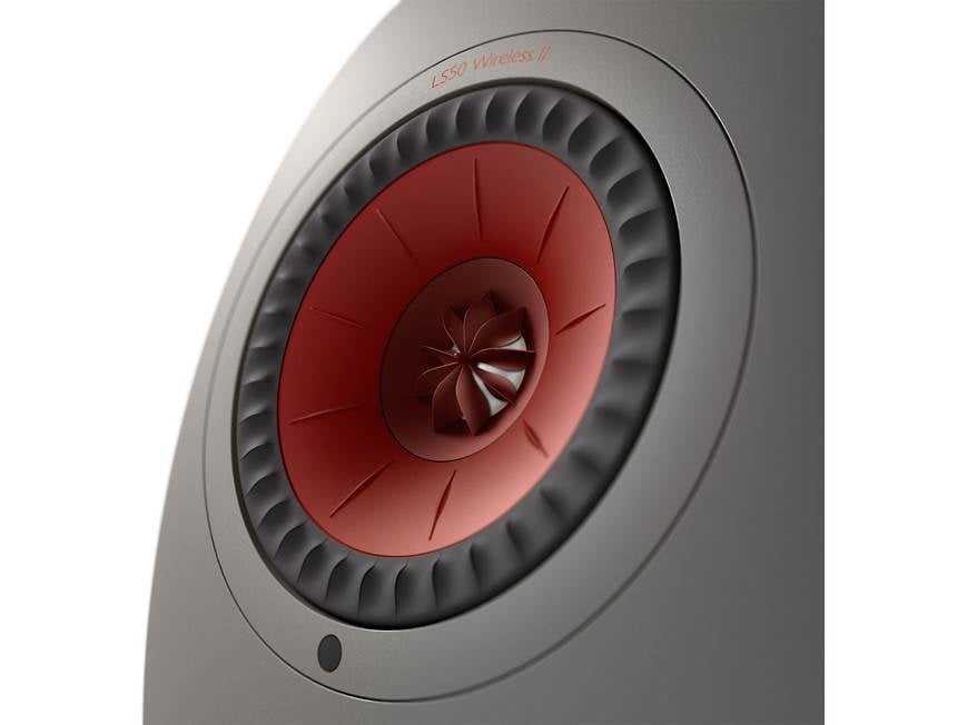 KEF LS50 Wireless II (Titanium Grey) Powered stereo speakers with