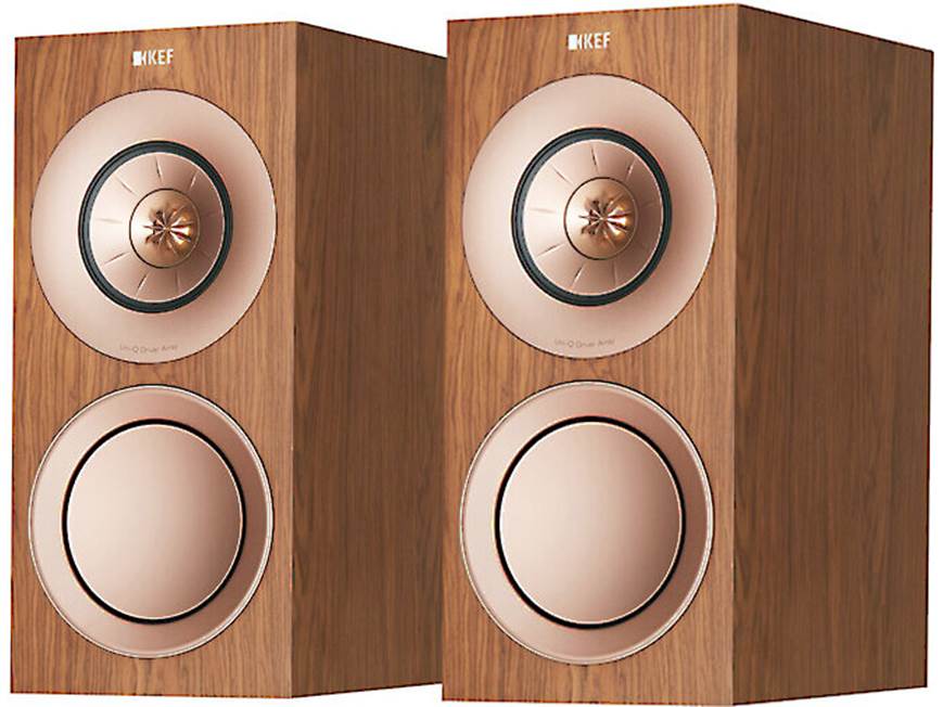 KEF R3 (Walnut) Bookshelf speakers (Walnut) at Crutchfield