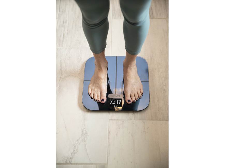 Garmin Index S2 (Black) Smart scale with Wi-Fi connectivity (Black