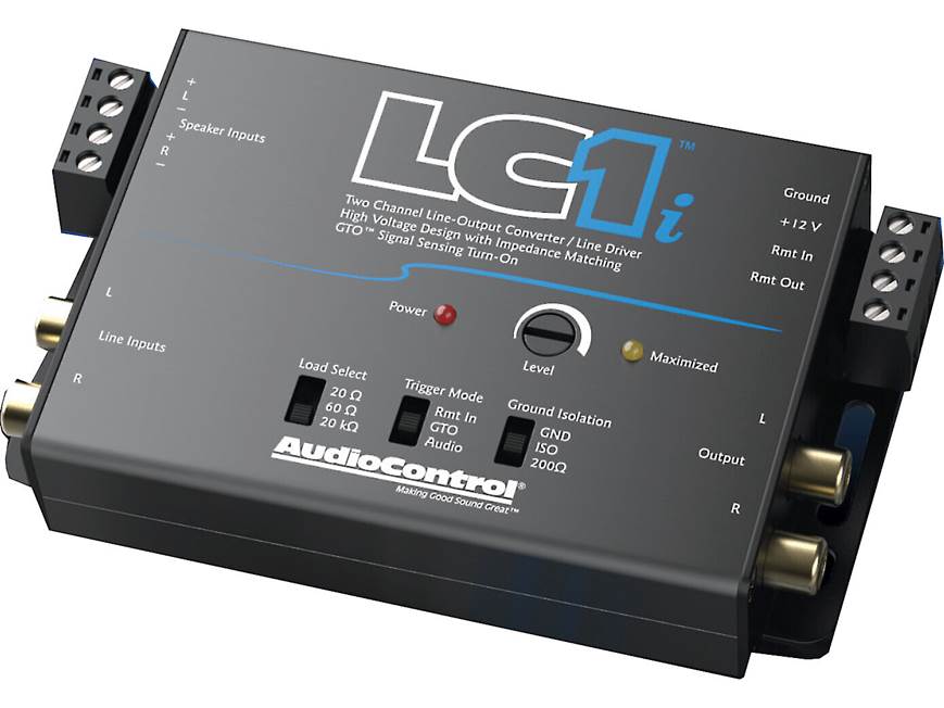 AudioControl LC1i Line Output Converter Active 2-channel line