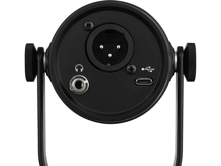 Shure MV7 (Black) Podcast microphone (Black) at Crutchfield