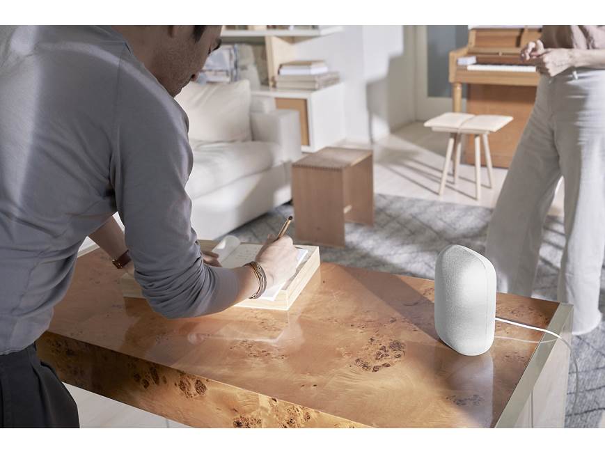 Google Nest Audio (Chalk) Smart speaker with built-in Google