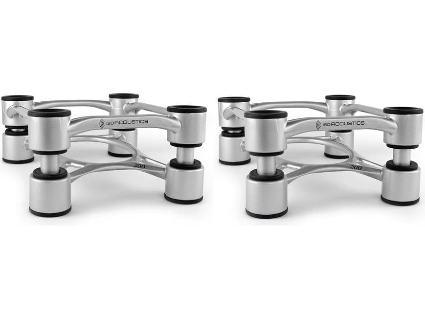 IsoAcoustics Aperta 200 (Silver) Isolation stands for studio