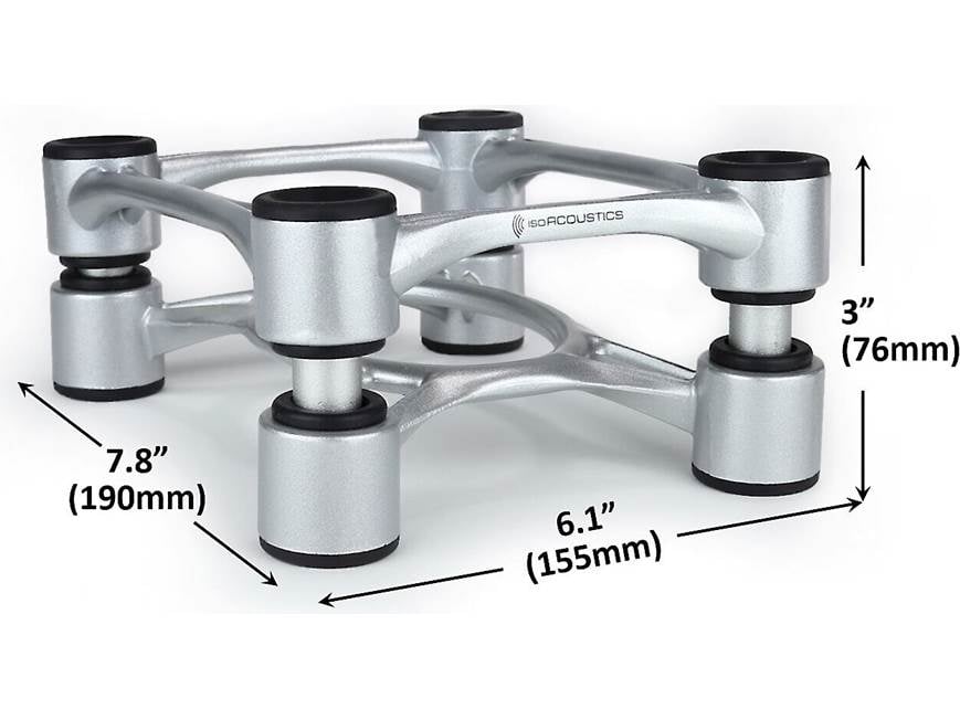 IsoAcoustics Aperta (Aluminum) Aluminum isolation speaker stands