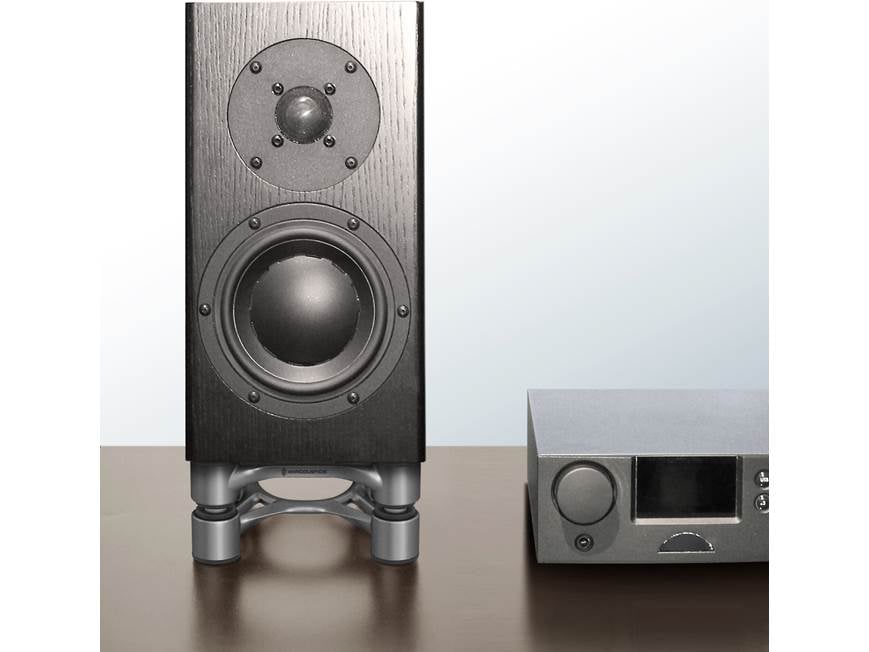 スピーカー・ウーファー IsoAcoustics Aperta IsoAcoustics Aperta (Aluminum) Aluminum isolation speaker stands