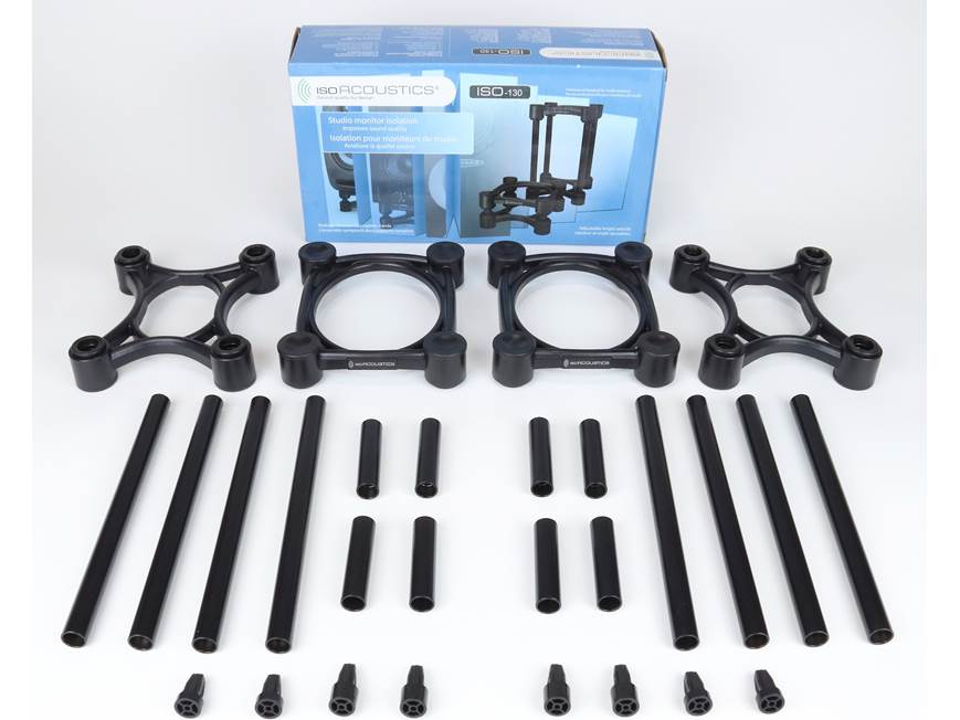 IsoAcoustics ISO-130 Supports small speakers at Crutchfield