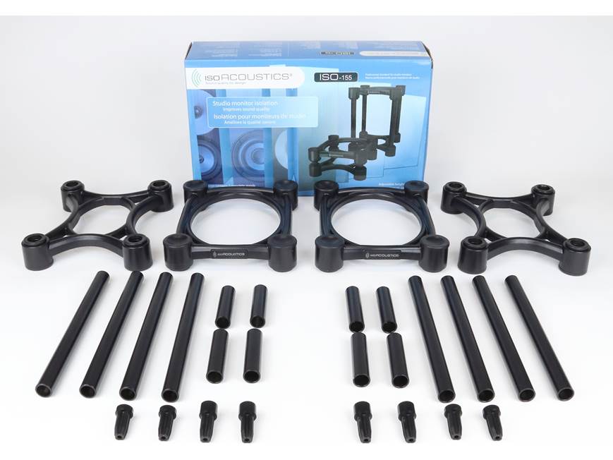 IsoAcoustics ISO-155 Supports medium speakers at Crutchfield