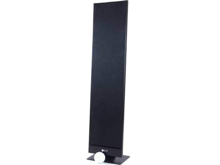 KEF T301 (Black) Ultra-thin wall-mountable home theater speakers