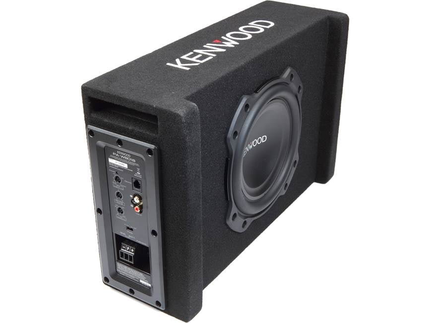 Kenwood PA-W801B Ported powered subwoofer enclosure with 8