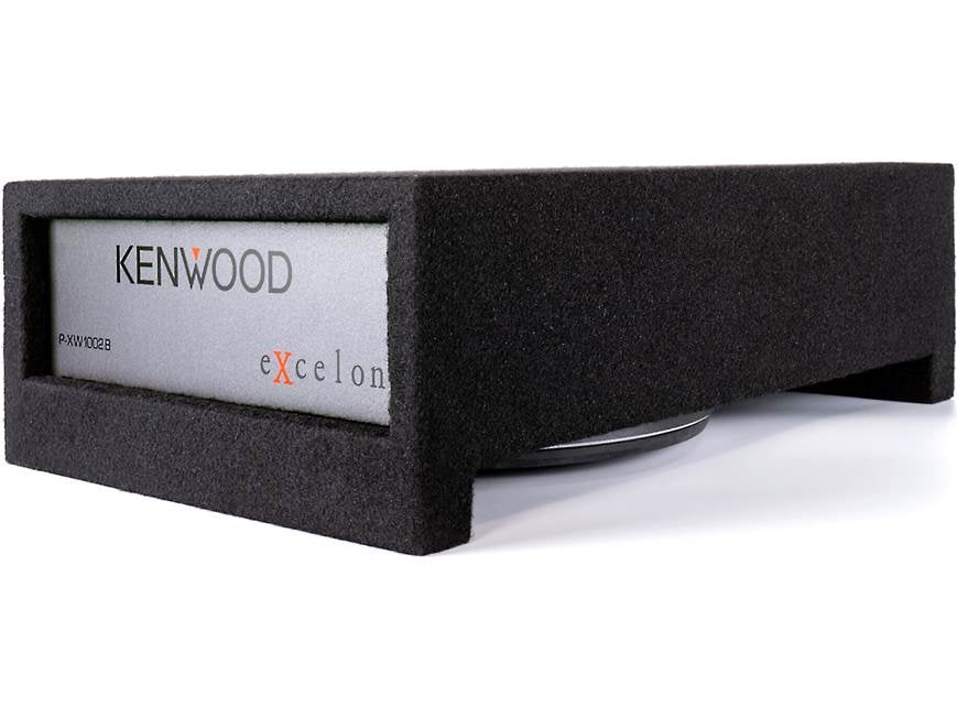 Kenwood Excelon P-XW1002B Shallow sealed enclosure with one 10