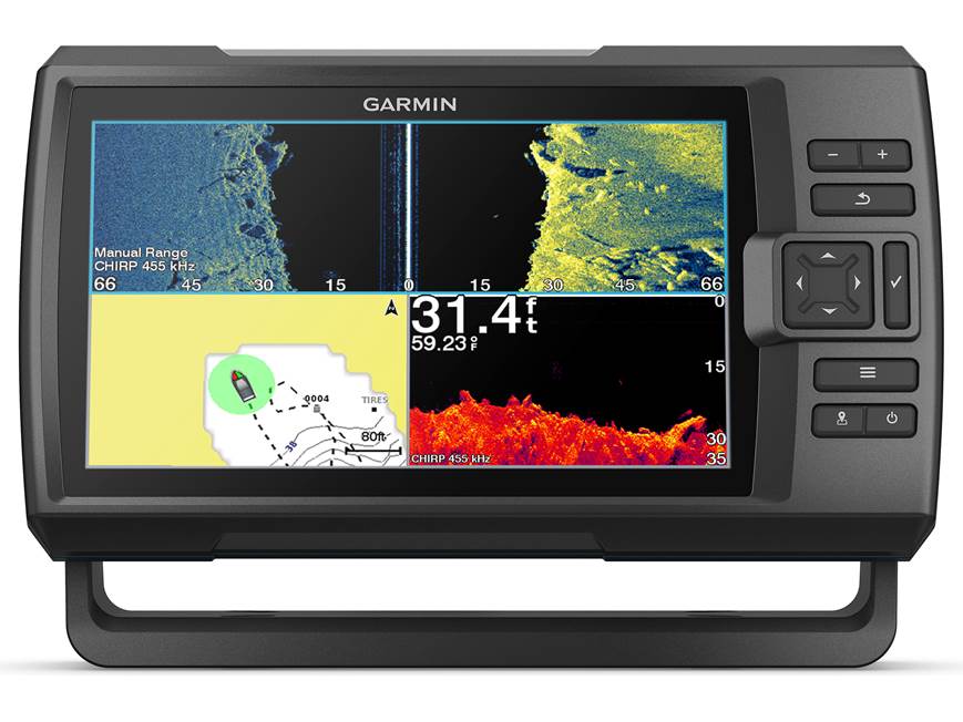 売切 魚探 美品 Garmin STRIKER VIVID 9SV + TRANSDUCER おまけつき Garmin STRIKER Vivid 9sv 9