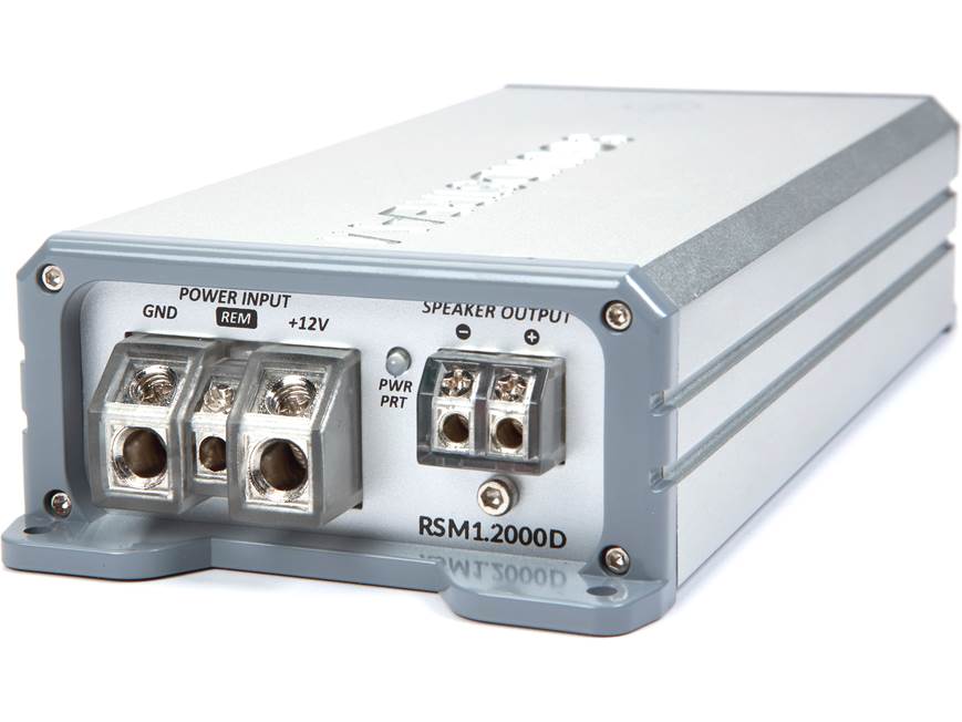 Soundstream Reserve RSM1.2000D Compact mono subwoofer amplifier