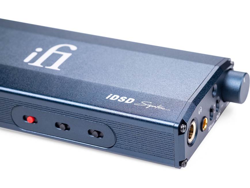 iFi Audio micro iDSD Signature Desktop/portable USB DAC/preamp