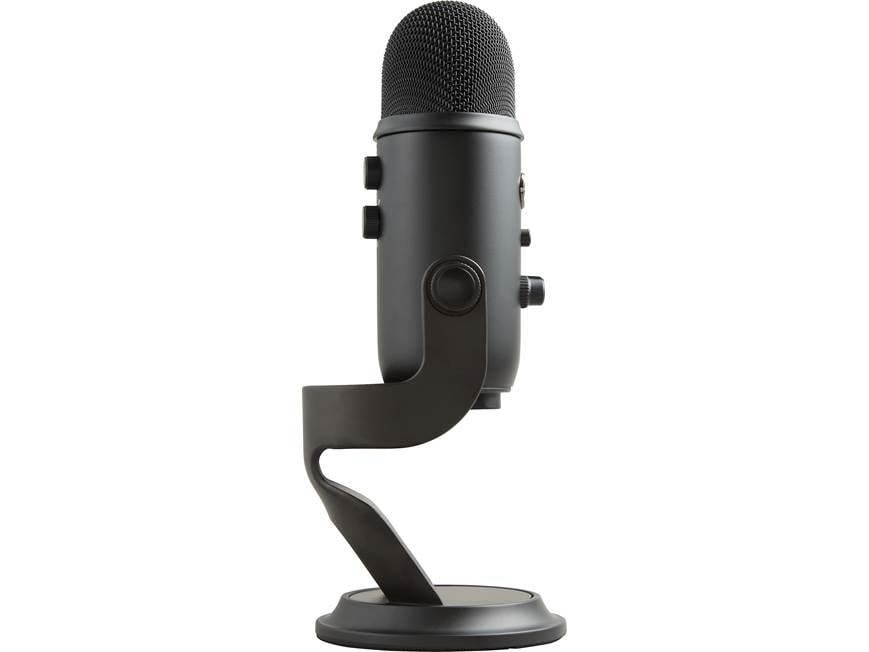 Blue Yeti (Black) USB condenser microphone (Black) at Crutchfield