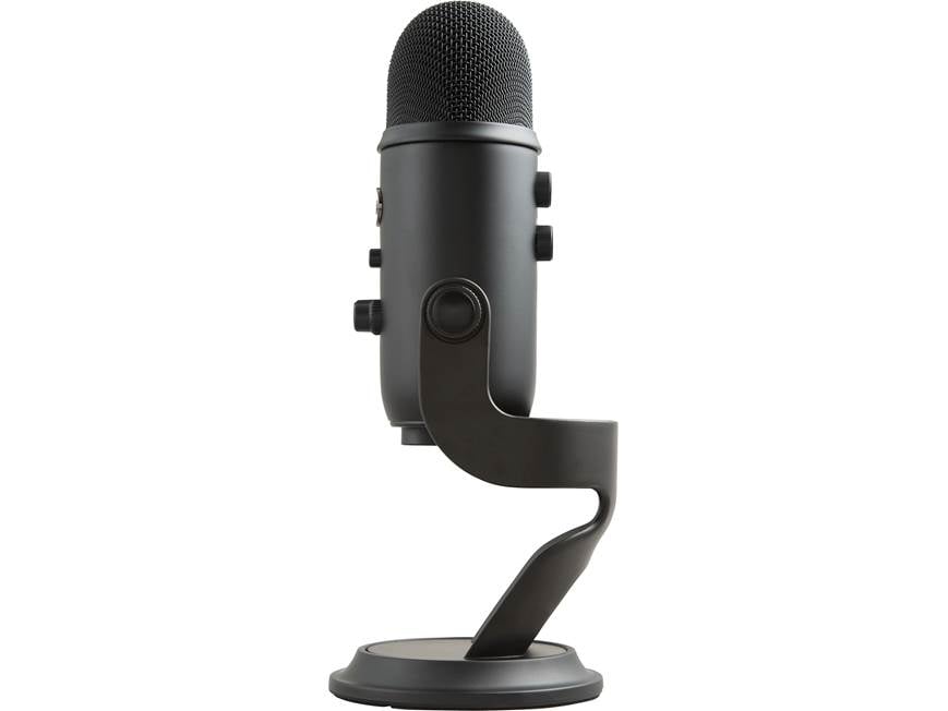 Blue Yeti (Black) USB condenser microphone (Black) at Crutchfield