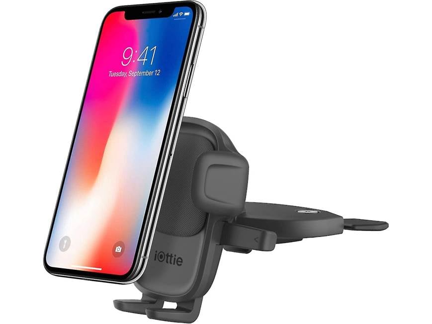 iOttie Easy One Touch 5 CD slot smartphone mount at Crutchfield