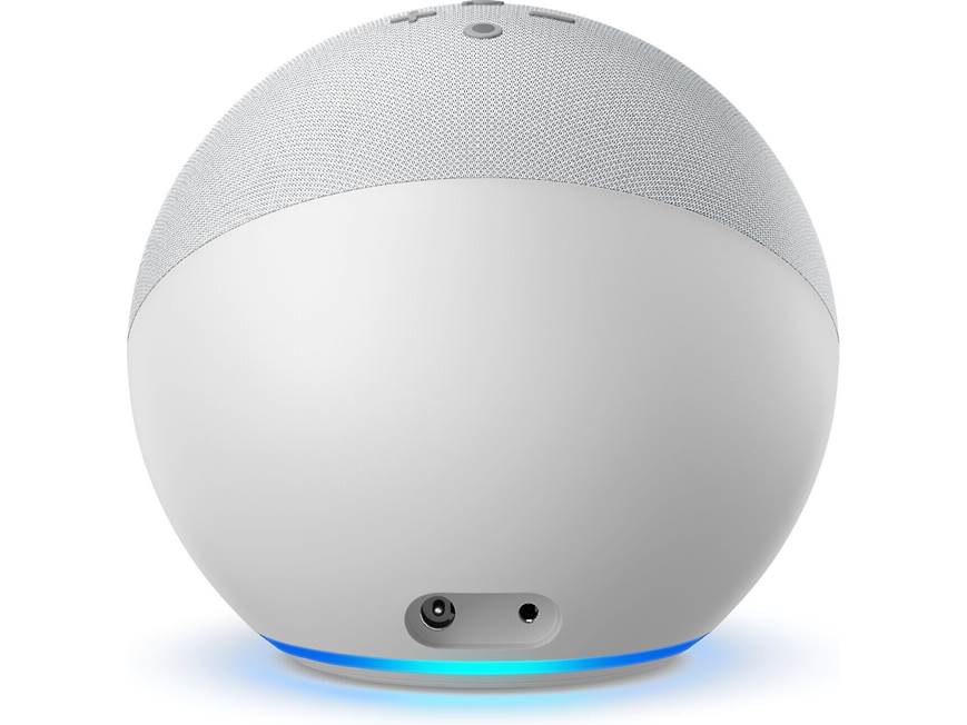 Amazon Echo (4th Generation) (Glacier White) Smart speaker with