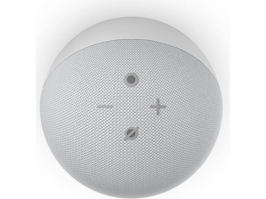 Amazon Echo Dot with Clock (4th Generation) (Glacier White