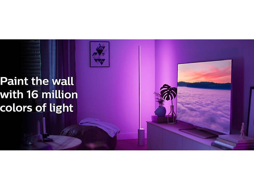 Philips Hue White and Color Ambiance Signe Floor Light Smart