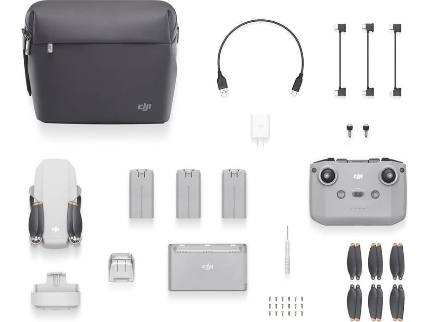 DJI Mini 2 Fly More Combo Compact quadcopter with gimbal-mounted