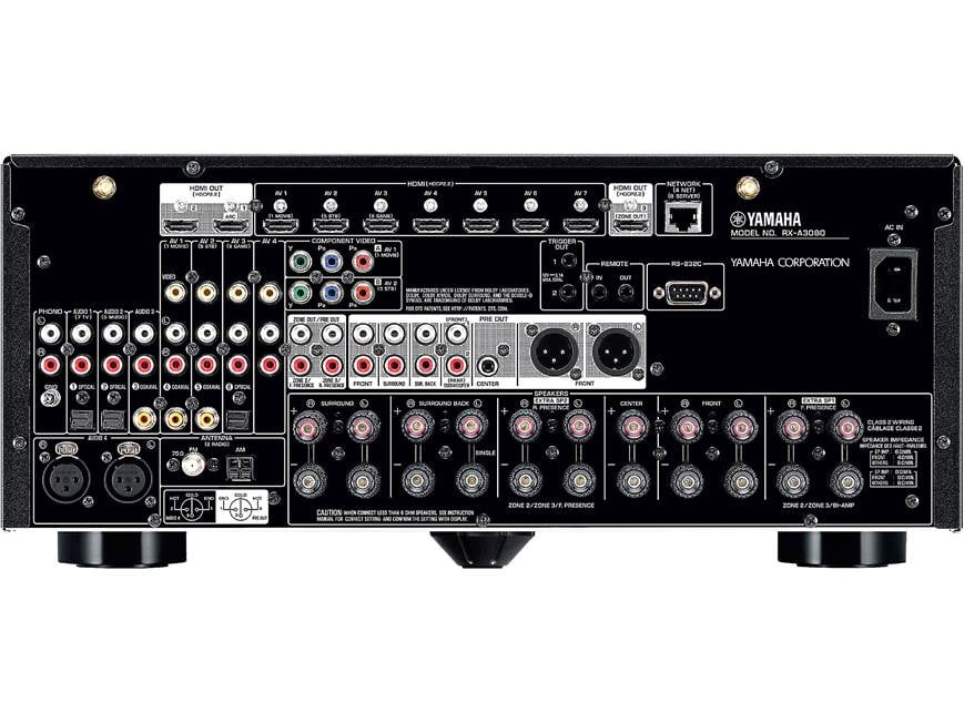 Yamaha AVENTAGE RX-A3080 9.2-channel home theater receiver with Wi