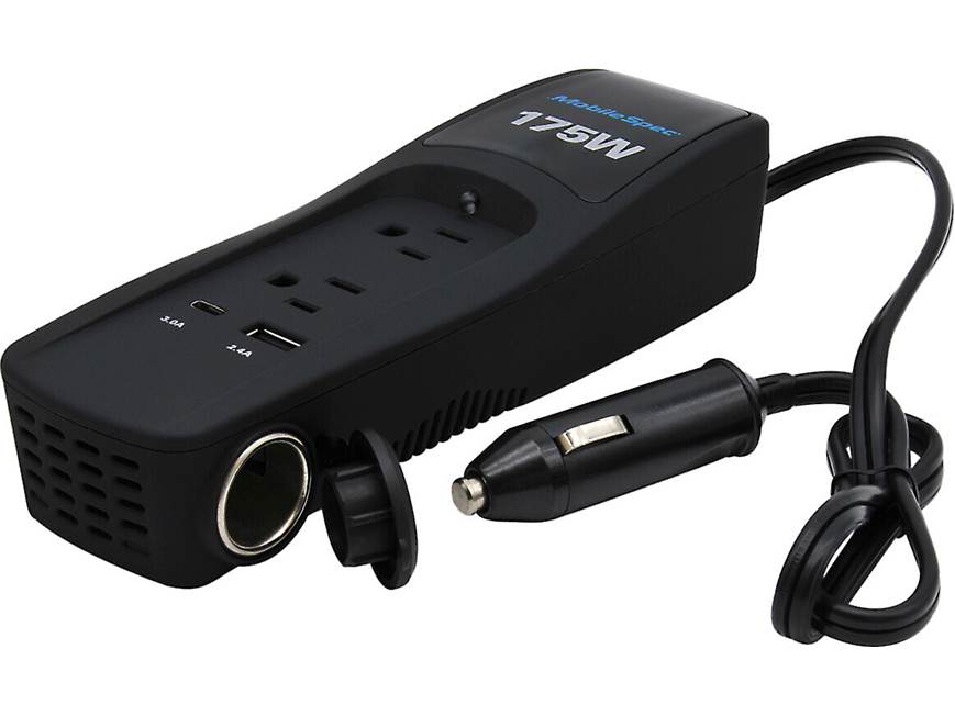 MobileSpec MSI175S 175-watt power inverter strip at Crutchfield