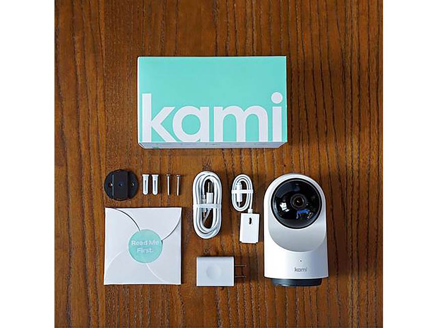 Kami Indoor Camera Plug-in Wi-Fi security camera with motion