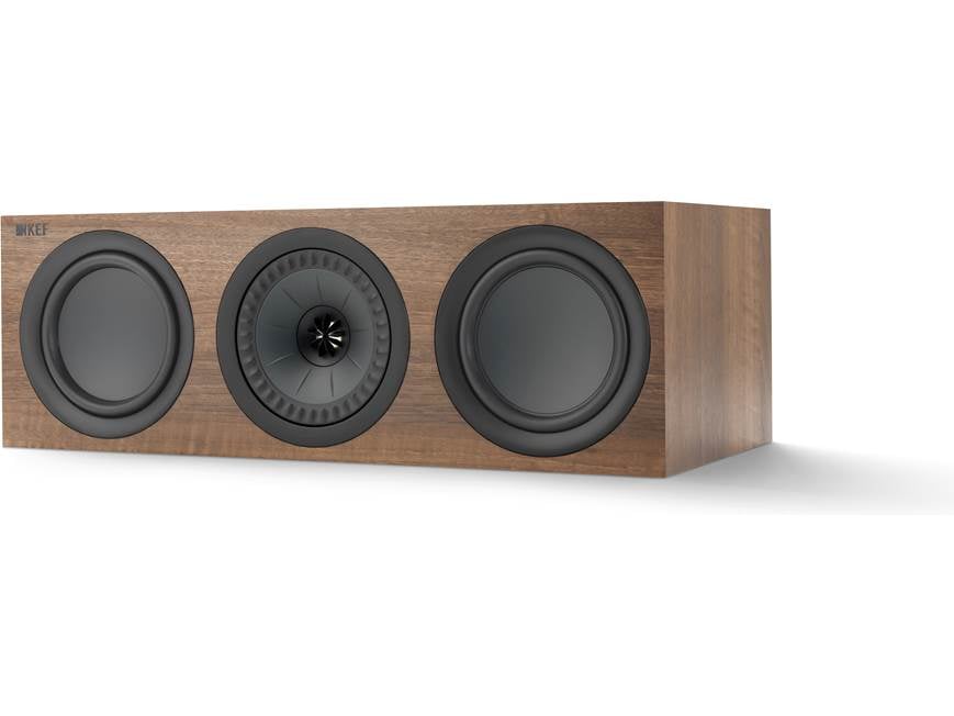 KEF Q650c (Walnut) Center channel speaker (Walnut) at Crutchfield
