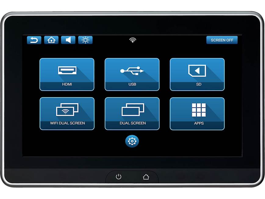 Voxx AVXSB10UHD2 Rear-seat entertainment system with two 10.1