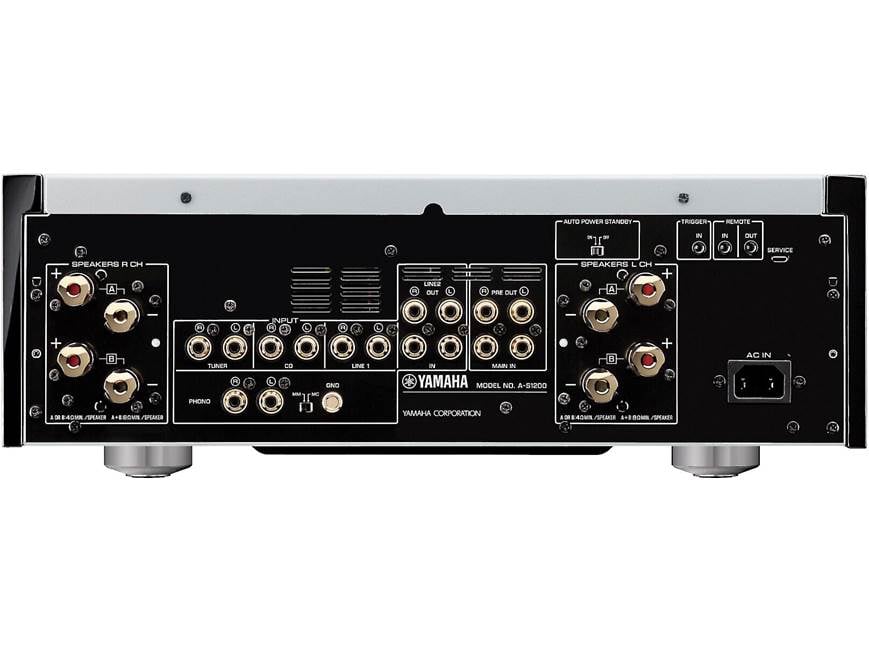 Yamaha A-S1200 (Black) Integrated amplifier (Black) at Crutchfield