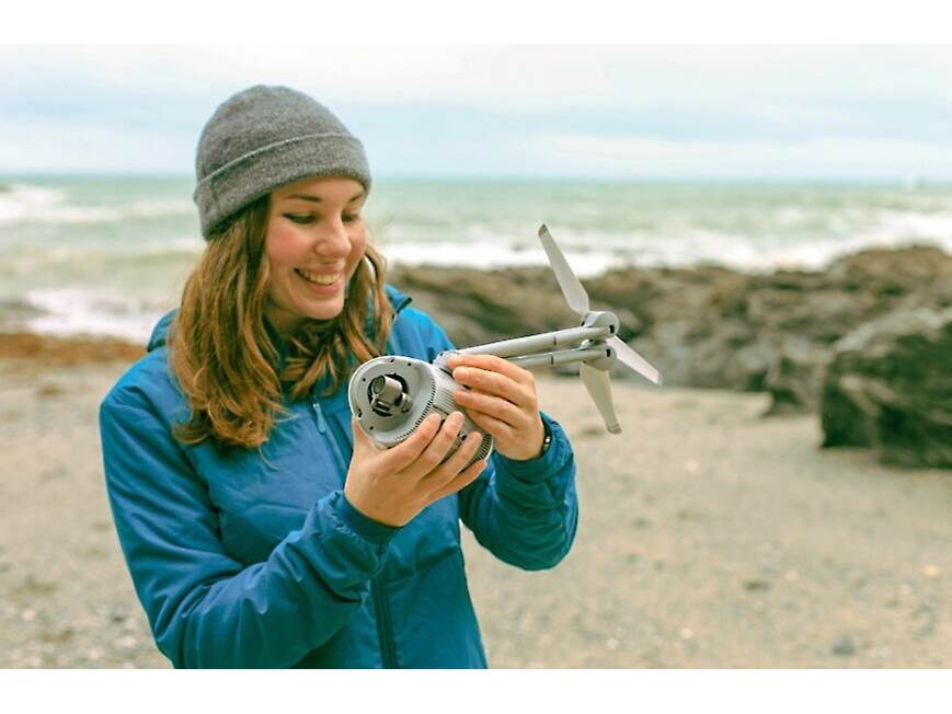 PowerVision PowerEgg X Explorer Egg-shaped flying drone with 4K