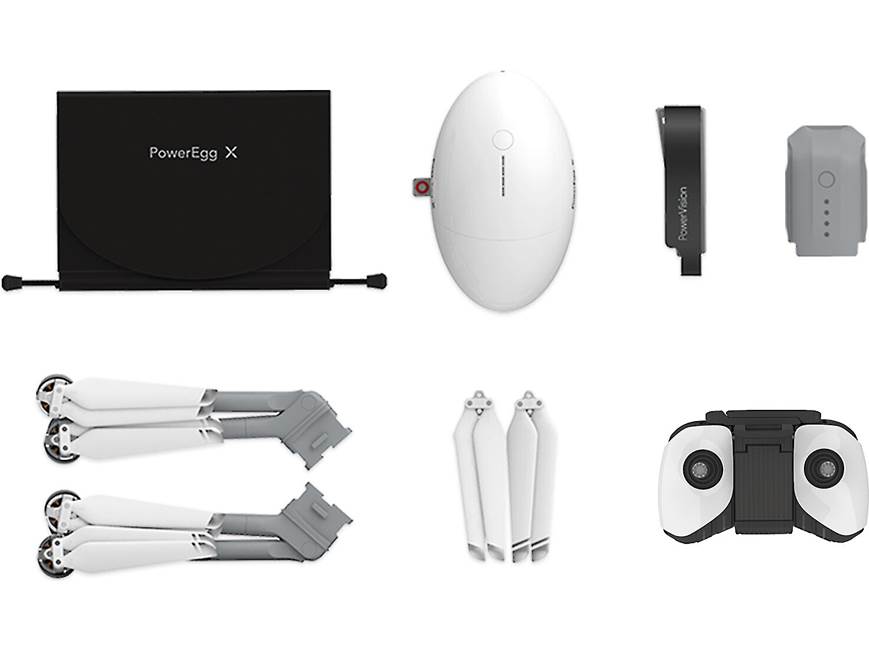 PowerVision PowerEgg X Explorer Egg-shaped flying drone with 4K