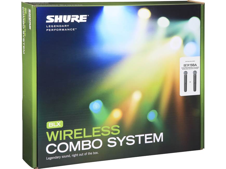Shure BLX288 DUAL BETA58 VOCAL SYSTEM - Thumbnail 4