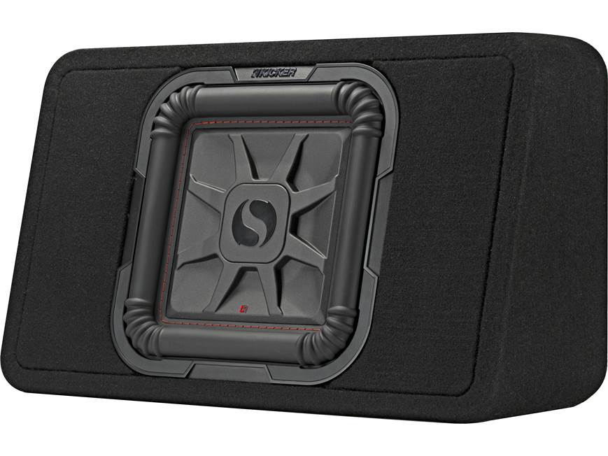 Kicker 46TL7T102 Sealed 2-ohm enclosure with single 10