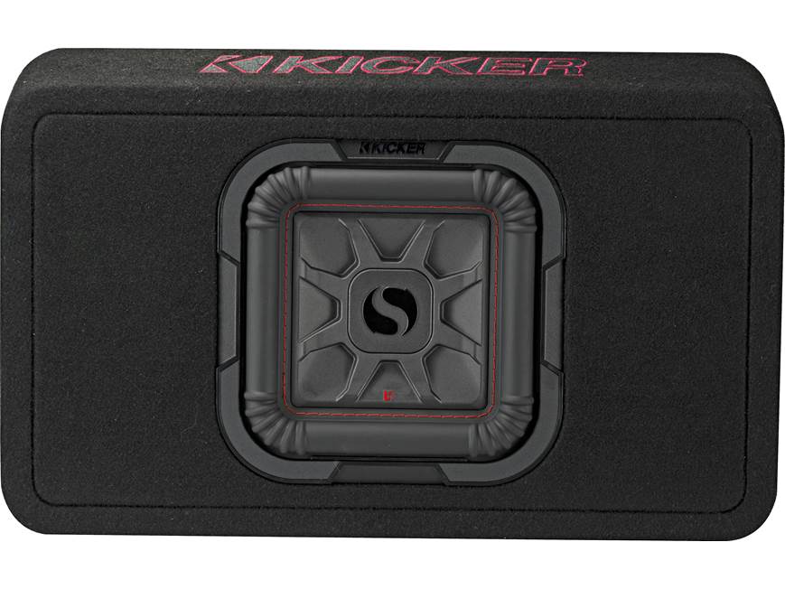 Kicker 46TL7T82 Sealed 2-ohm enclosure with single square L7T