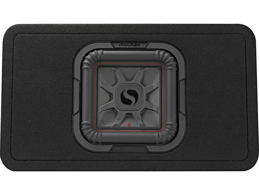 Kicker 46TL7T82 Sealed 2-ohm enclosure with single square L7T
