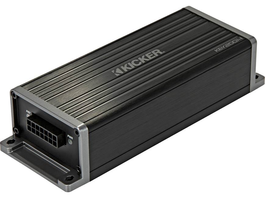 Kicker 47KEY200.4 Compact 4-channel car amplifier with automatic