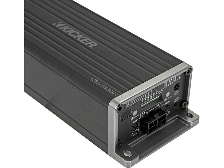 Kicker 47KEY200.4 Compact 4-channel car amplifier with automatic