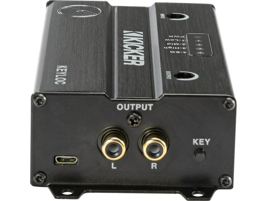 kicker keylock ライン出力コンバーター Kicker 47KEYLOC Smart Line Output Converter 2-channel LOC with