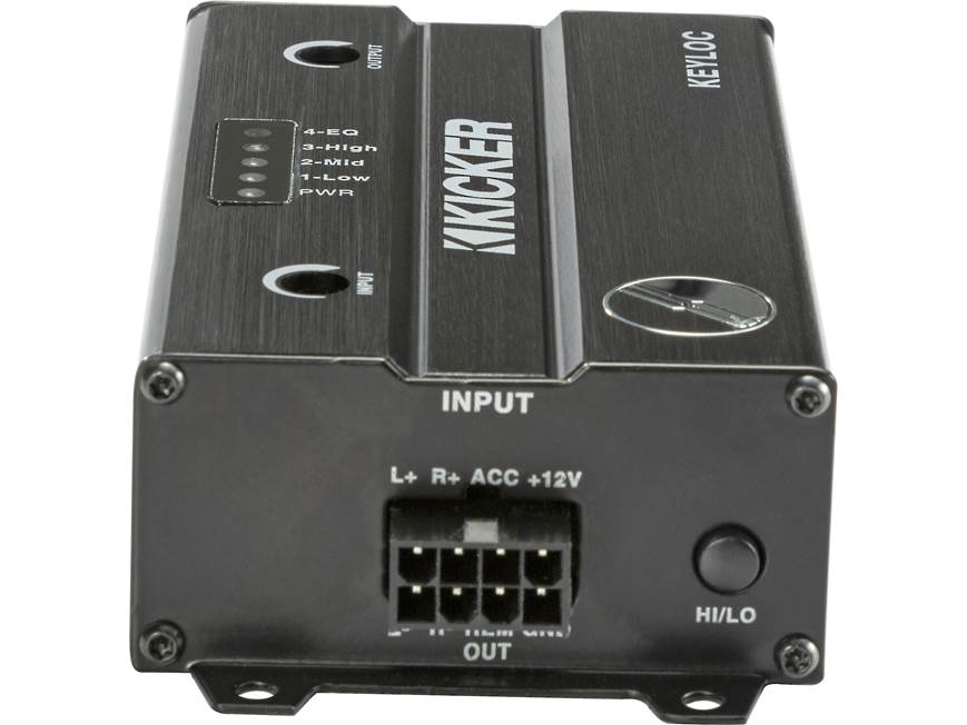 Kicker 47KEYLOC Smart Line Output Converter 2-channel LOC with