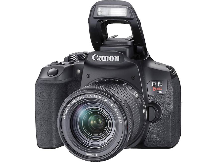 Canon EOS Rebel T8i Kit 24.1-megapixel DSLR camera with Wi-Fi