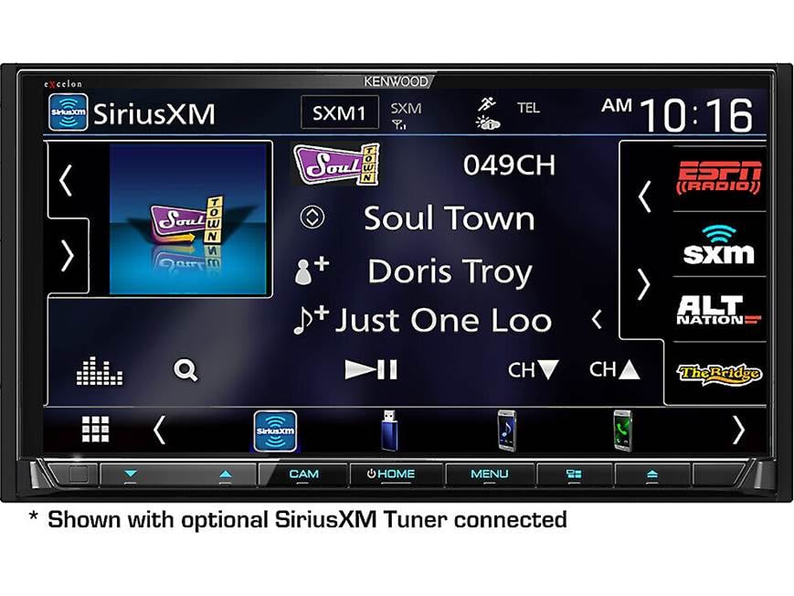 Kenwood Excelon Reference DDX9907XR DVD receiver at Crutchfield