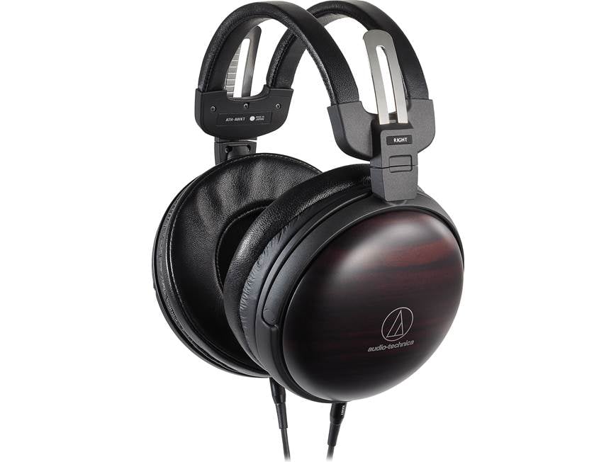 Audio-Technica ATH-AWKT Kokutan Over-ear striped-ebony wood