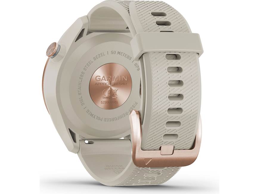 Garmin Approach® S42 (Rose Gold/Light Sand) Golf GPS watch